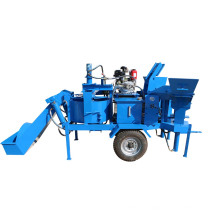 M7MI TWIN semi automatic interlocking brick making machine